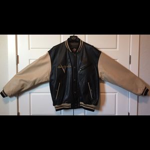 Harley Davidson Leather Varsity Jacket
